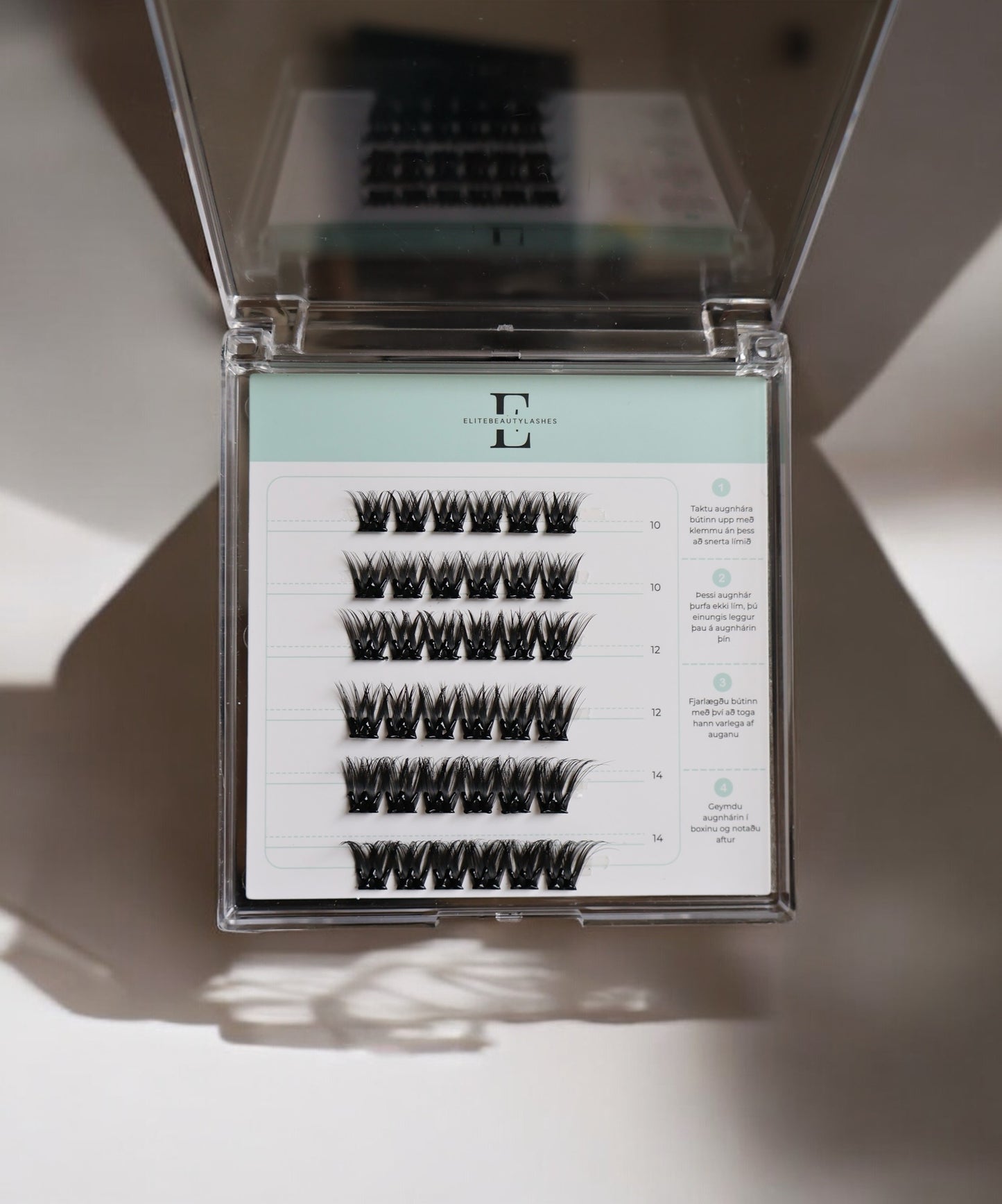 Volume augnhár með lími - NÝTT