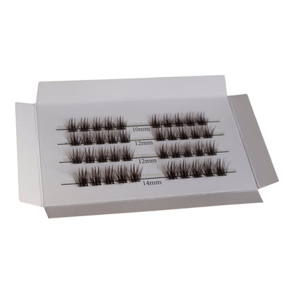 Augnhár - Súkkulaði brún