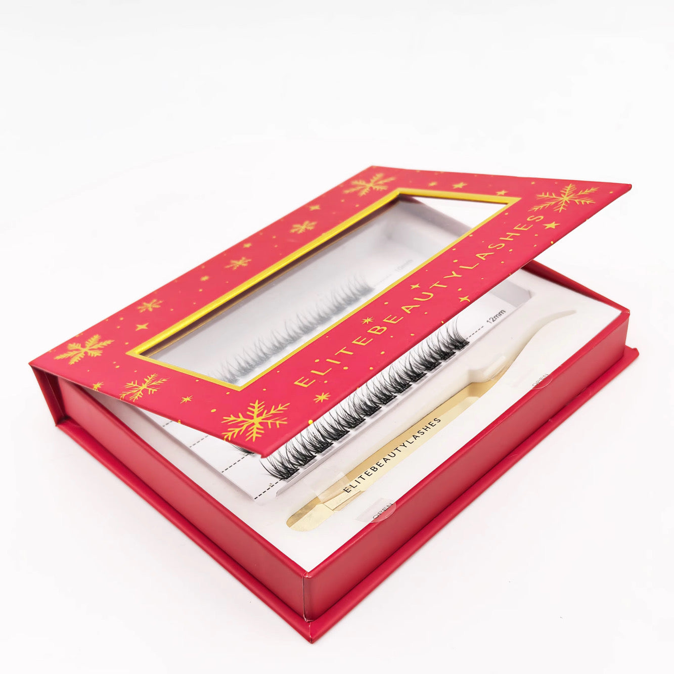 Augnhár með lími - Jólabox