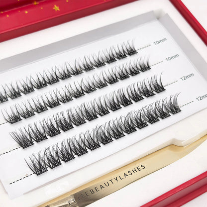 Augnhár með lími - Jólabox