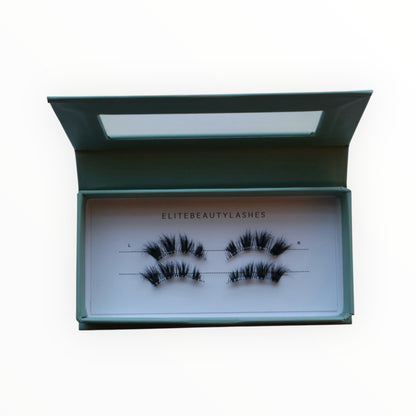 Bold Wispy hálf augnhár með lími