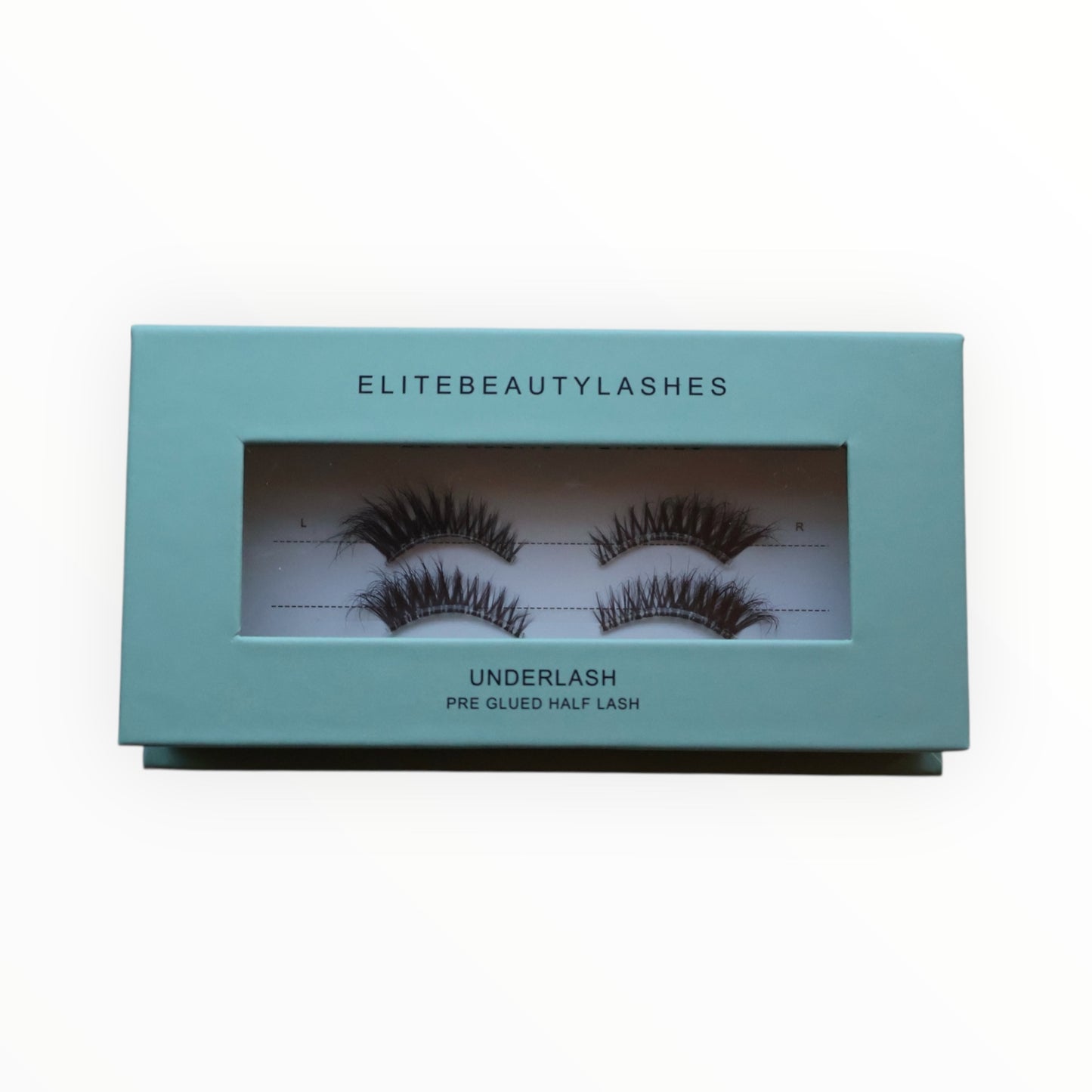 Cat eye hálf augnhár með lími