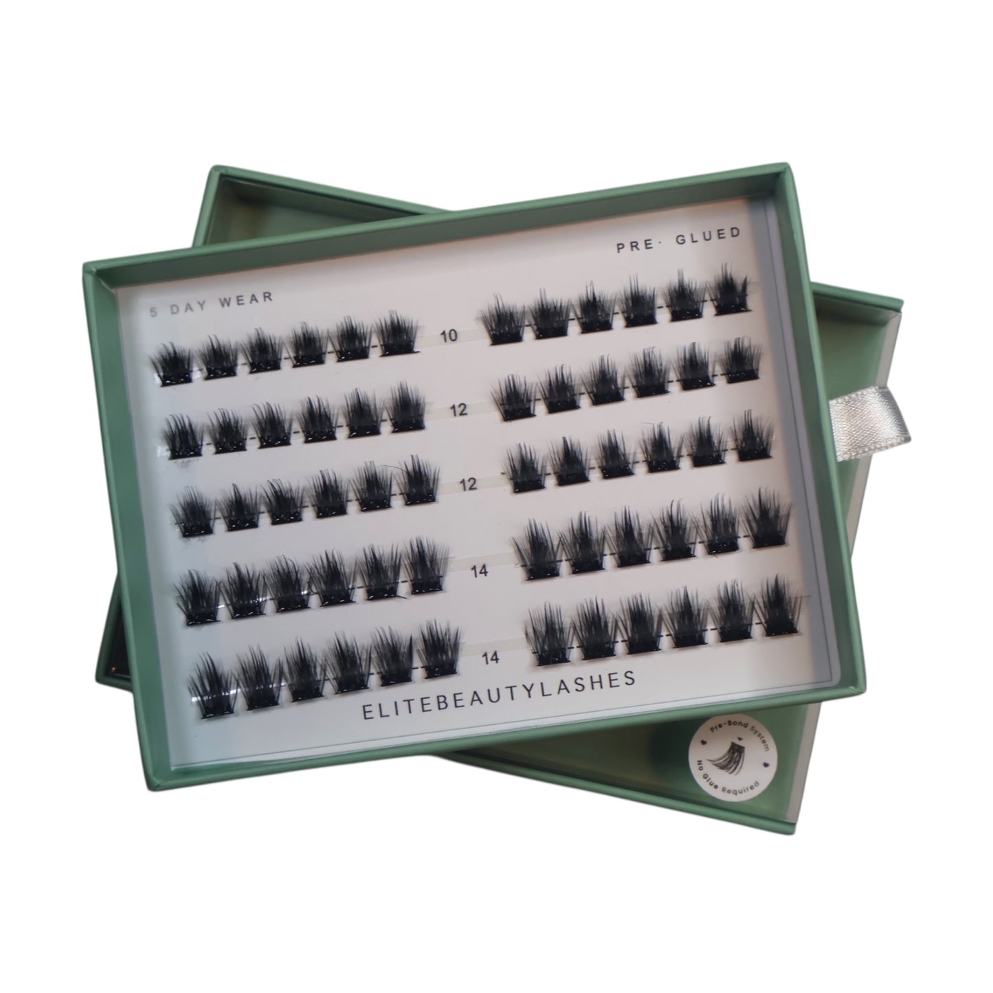 Fluffy volume augnhár með lími