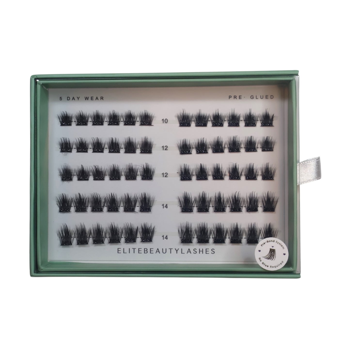 Fluffy volume augnhár með lími