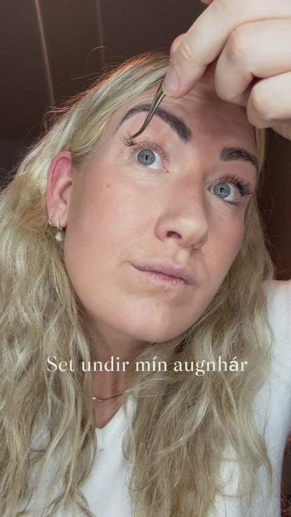 Augnhár með lími - Jólabox