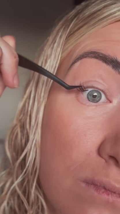 Classic augnhár með lími - NÝTT